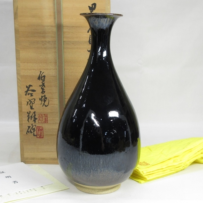 熱い販売 谷野翔確作 伯耆井戸茶碗 stuff-to-go.com