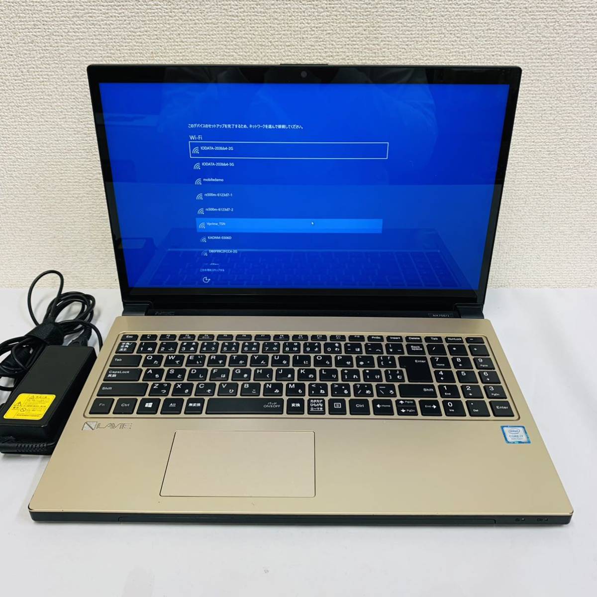 NEC LAVIE Note NEXT NX750/JAG Core i7 8550U 8GB 1TB HDD ノート