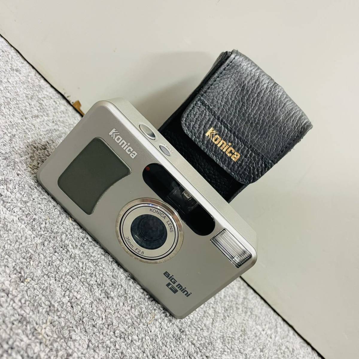 Konica ビッグミニ カメラ 写真 フラッシュ お洒落-