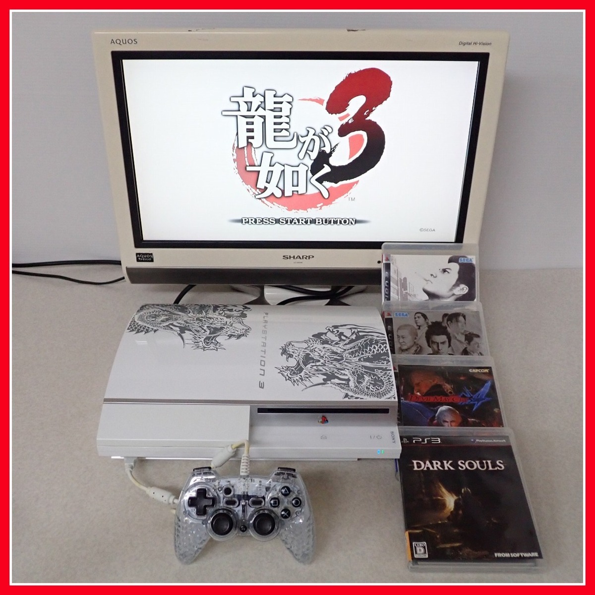 Yahoo!オークション - 動作品 PS3 プレステ3 本体一式 Yahoo!オークション - 動作品 PS3 プレステ3 本体一式