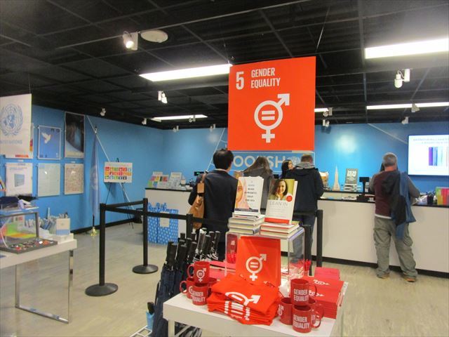 （国連ブックショップ購入・送料無料）SDGs ピンバッジ　2個（1700円税込）（新品未使用）(ラバークラスプ再生素材)（小分袋1枚付）UN12