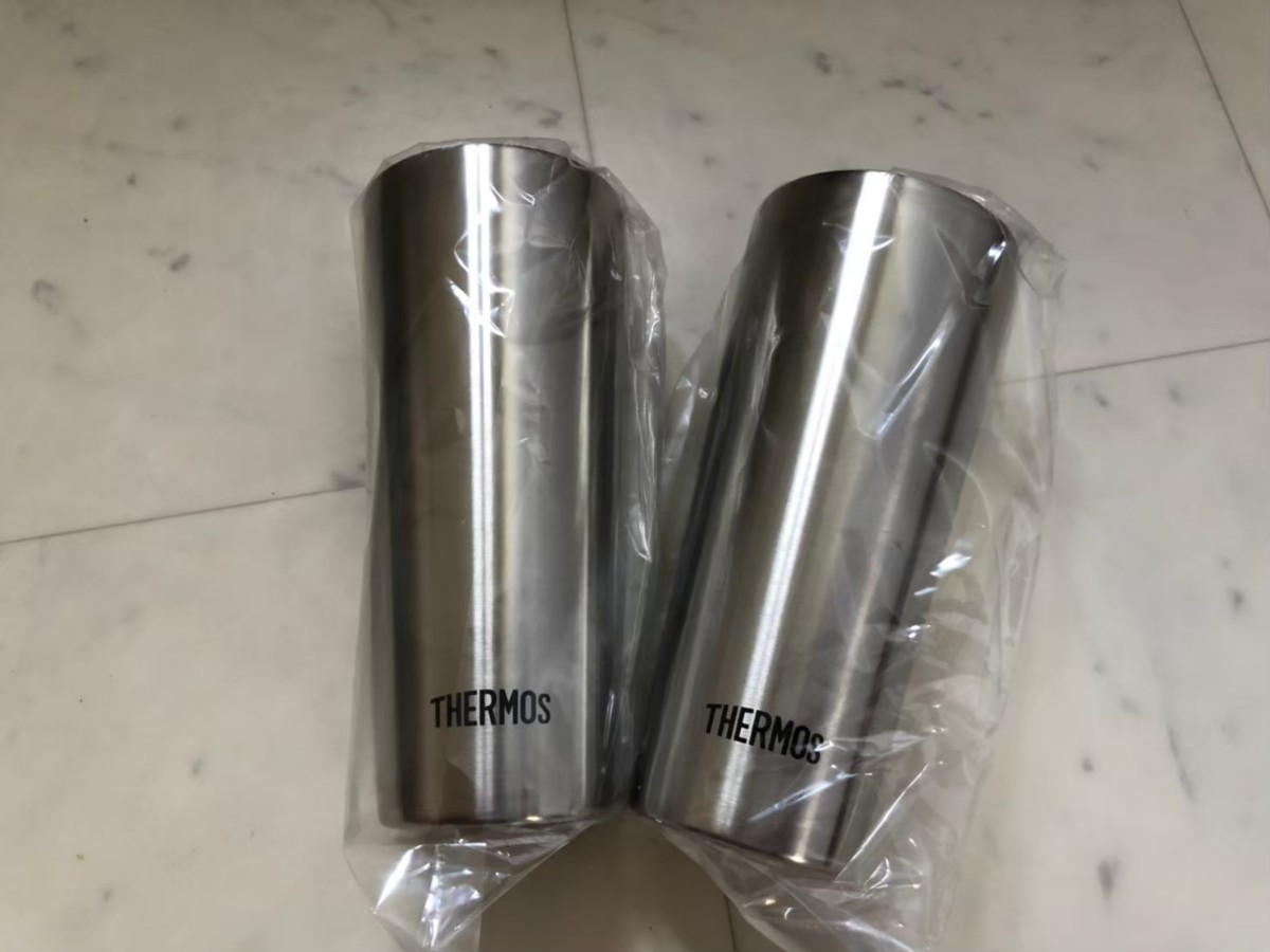 サーモス タンブラー マグカップ ペア 2個 セット thermos 新品 未使用 未開封 真空 断熱 保冷 ステンレス400ml