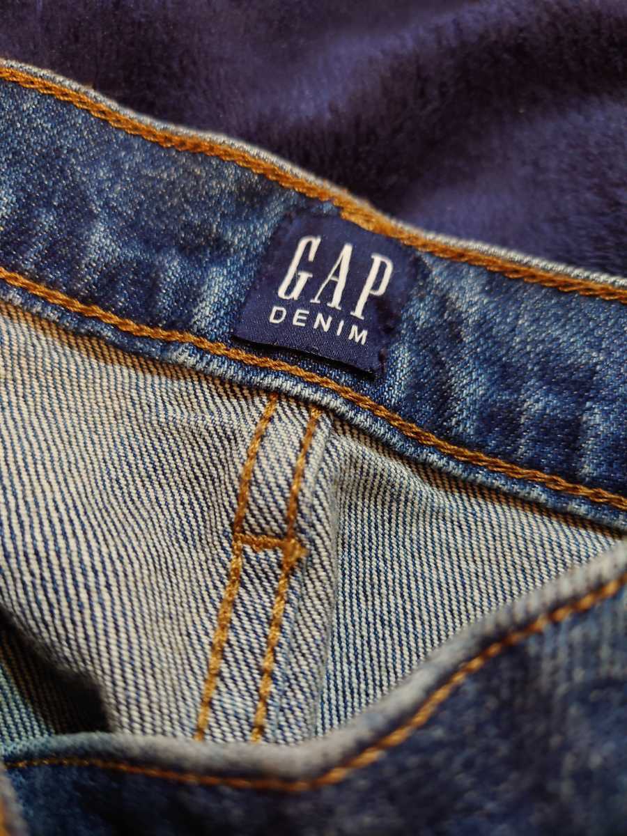  GAP ギャップ『ストレッチデニムスカート』24インチ ウエスト62cm デニムミニスカートスカート Mサイズ Sサイズ_画像3