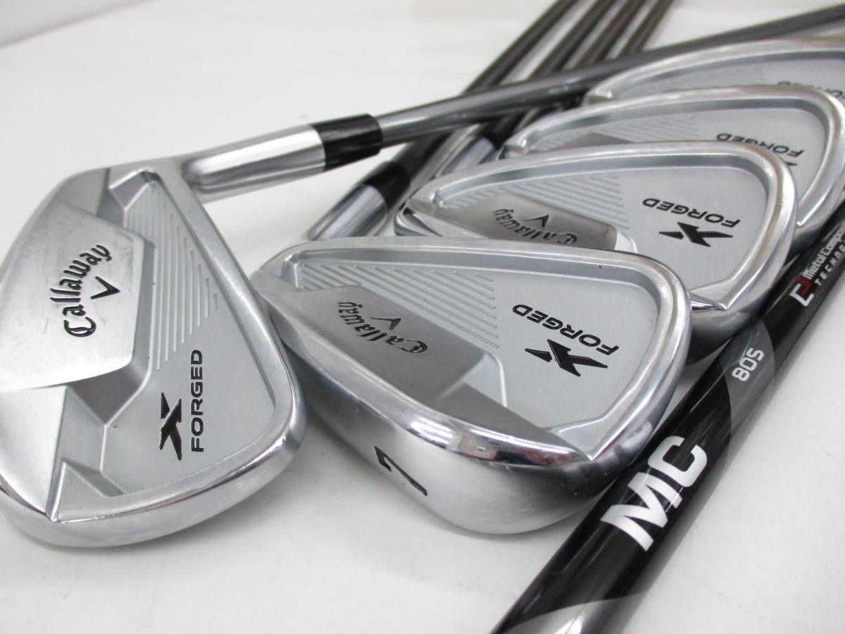 予約受付中】 X FORGED STARアイアン フジクラMC80-S 6本SET USED