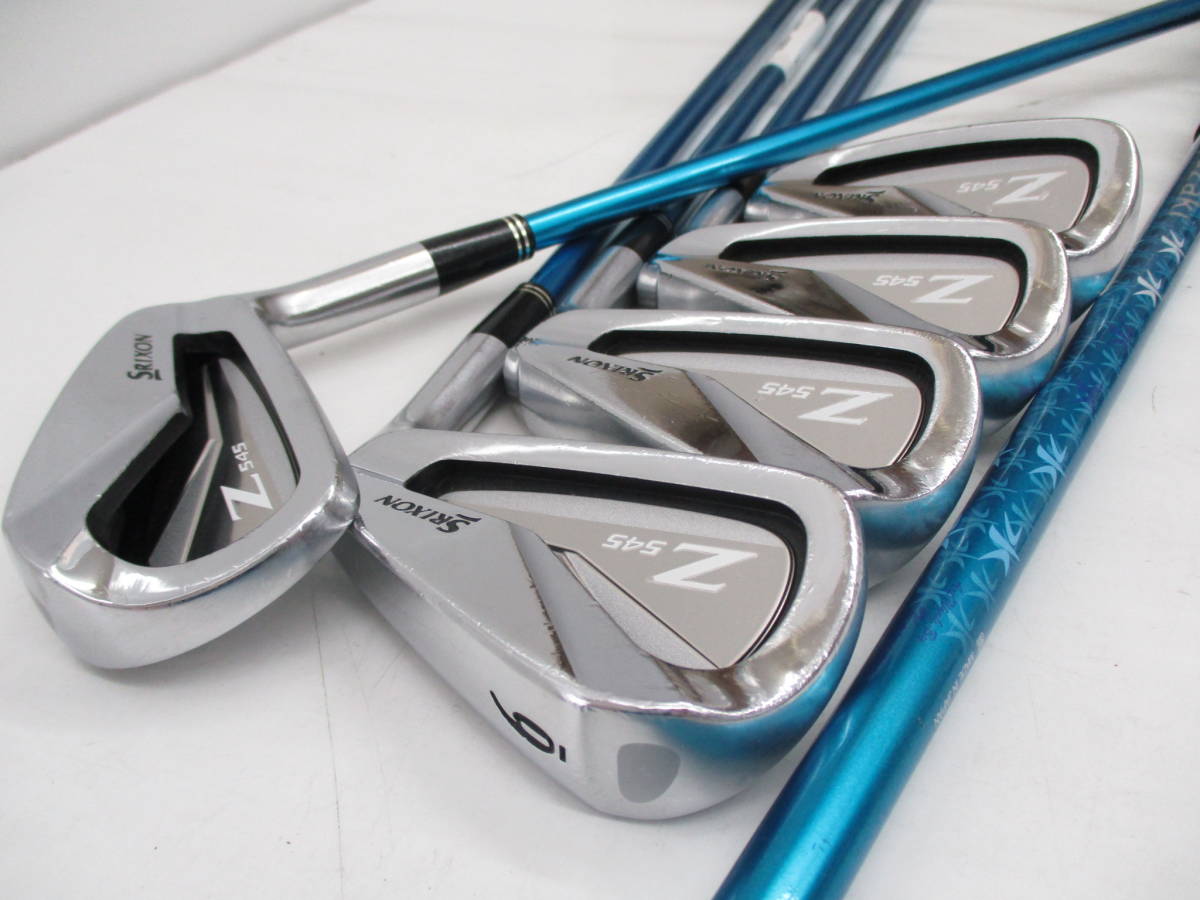 ☆かっこよくて打ちやすい☆ダンロップ スリクソン Z545(2014) 5-PW 6本☆Miyazaki Kosuma Blue8 S☆DUNLOP SRIXON_画像1