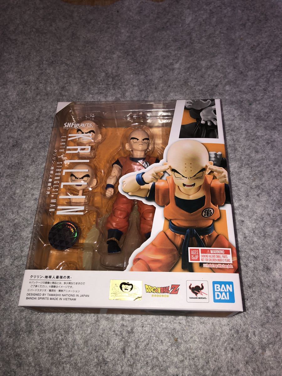 S.H.フィギュアーツ Figuarts ドラゴンボール クリリン　地球人最強の男　新品未開封_画像1