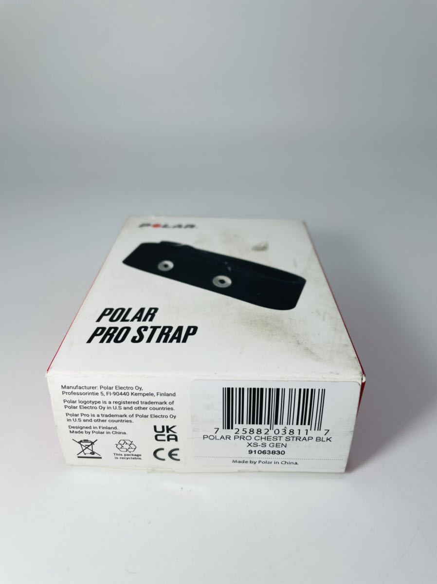 [ unopened ]POLAR( polar ) Pro chest strap black XS-S 91063830 Heart rate monitor .
