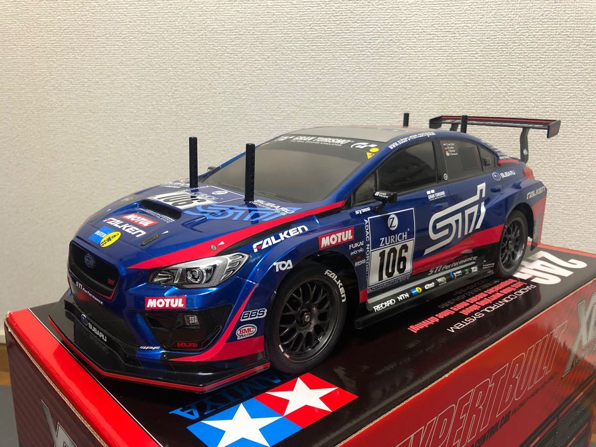 タミヤXBシリーズSUBARU WRX STI NBRチャレンジ(TT02シャーシ) タミヤXBシリーズSUBARU WRX STI NBRチャレンジ(TT02シャーシ)