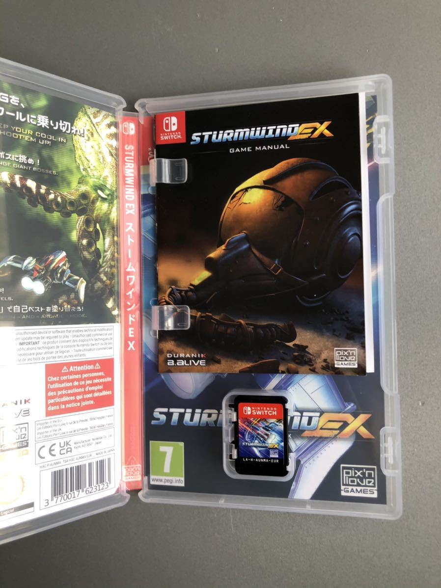 良品 ストームウインドEX 限定版 コレクターズエディション STURMWIND EX Limited Collectors Nintendo Switch
