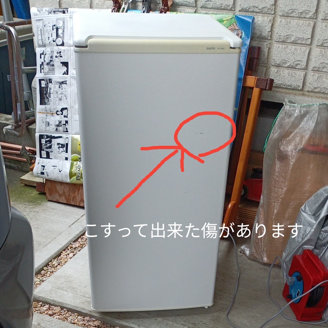 75L 1ドア冷蔵庫 製氷皿有り 三洋電機 SR-YM80 白色 2010年製 75L 1ドア冷蔵庫 製氷皿有り 三洋電機 SR-YM80 白色 2010年製