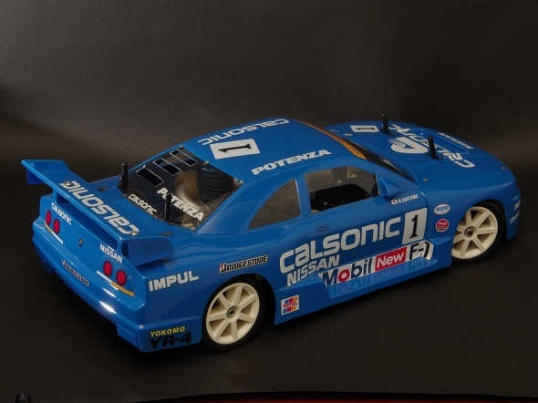 未走行 ヨコモ 1/10 RC YR-4 GP EVOLUTION ニッサン R33 カルソニック