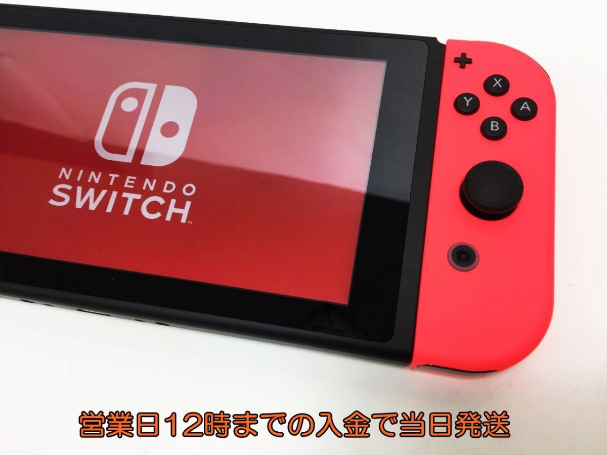 【1円】 Nintendo Switch Joy-Con(L) ネオンブルー/(R) ネオンレッド ゲーム機本体 初期化動作確認済み 1A1000-744e/G4_画像3