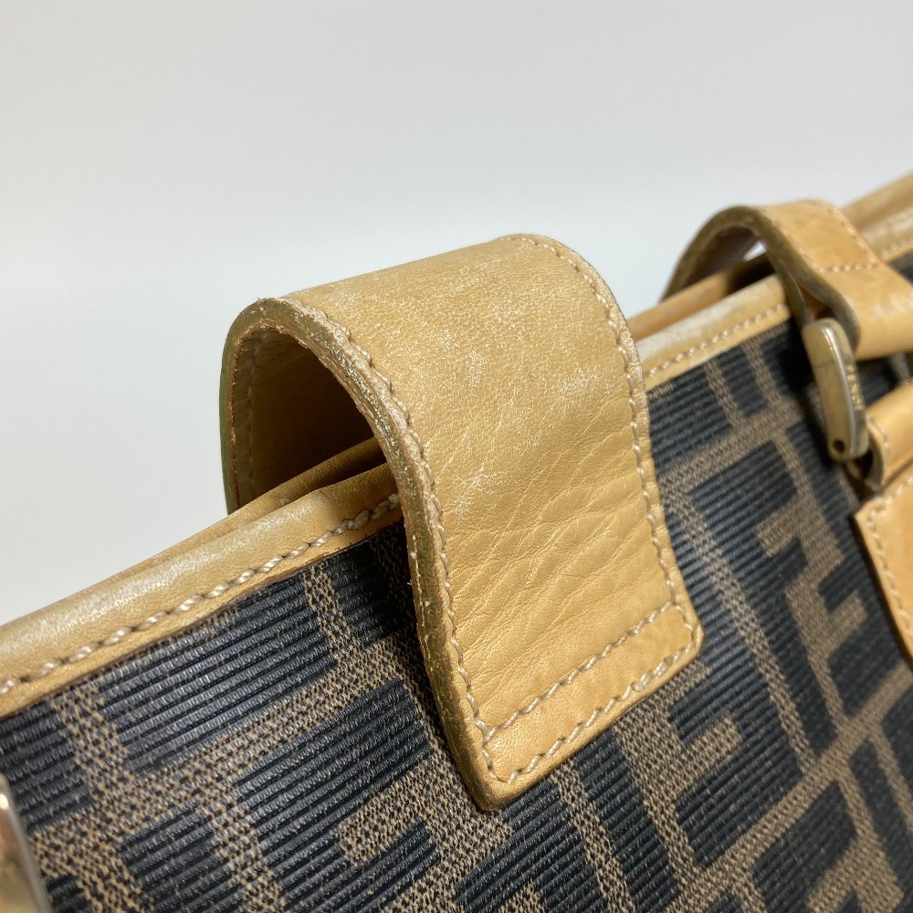 FENDI フェンディ ズッカ柄 バケツ型 トートバッグ 肩掛けショルダー