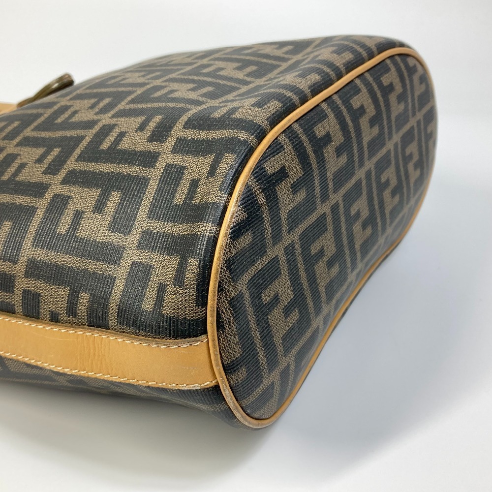 FENDI フェンディ ズッカ柄 バケツ型 トートバッグ 肩掛けショルダー