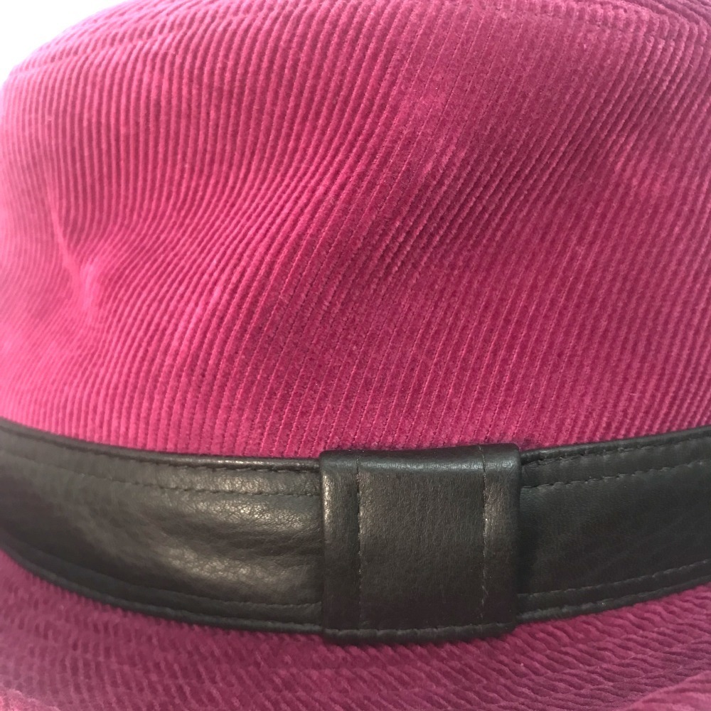 HERMES Hermes модные аксессуары шляпа шляпа bell спальное место розовый лиловый унисекс [ б/у ]