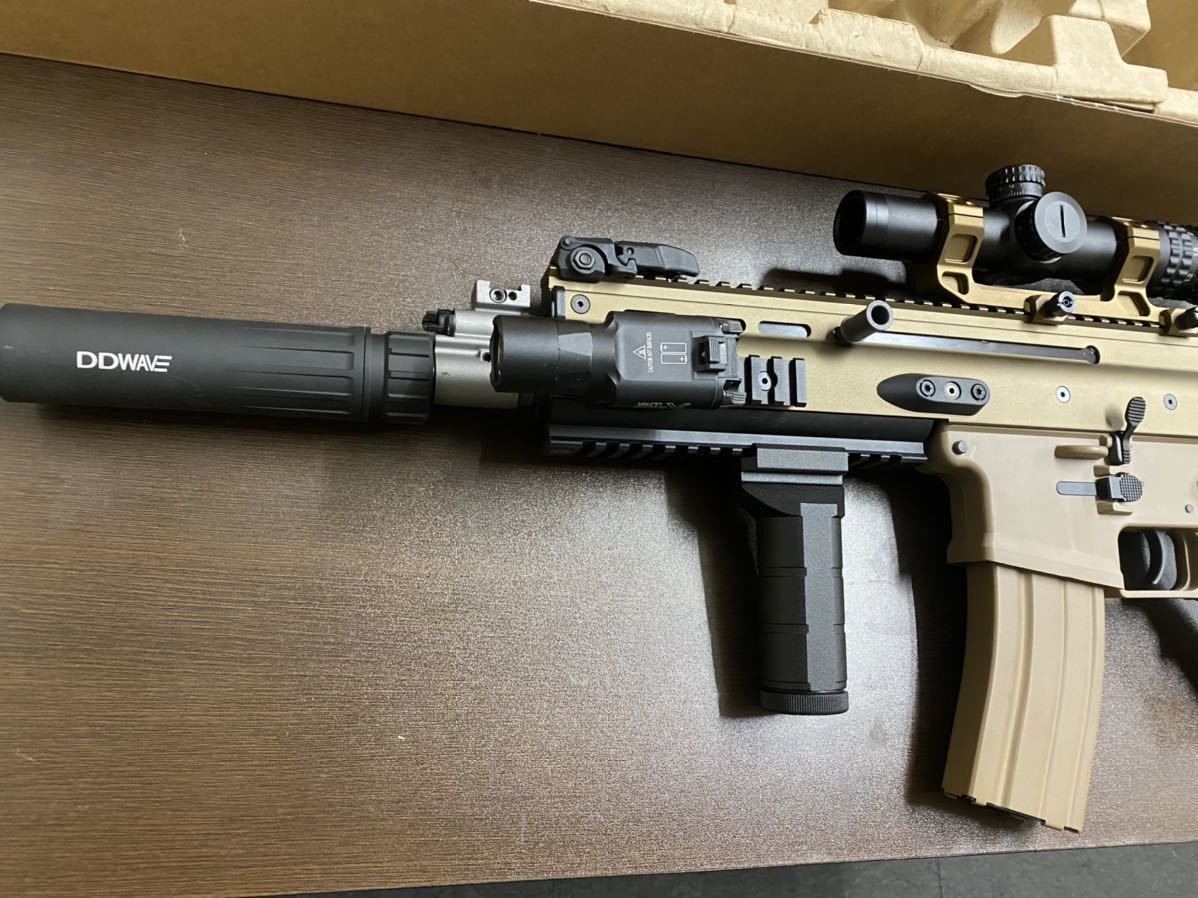 WE SCAR-L タンカラー ガスブロ GBB 動作確認済 ガス漏れ無し | www