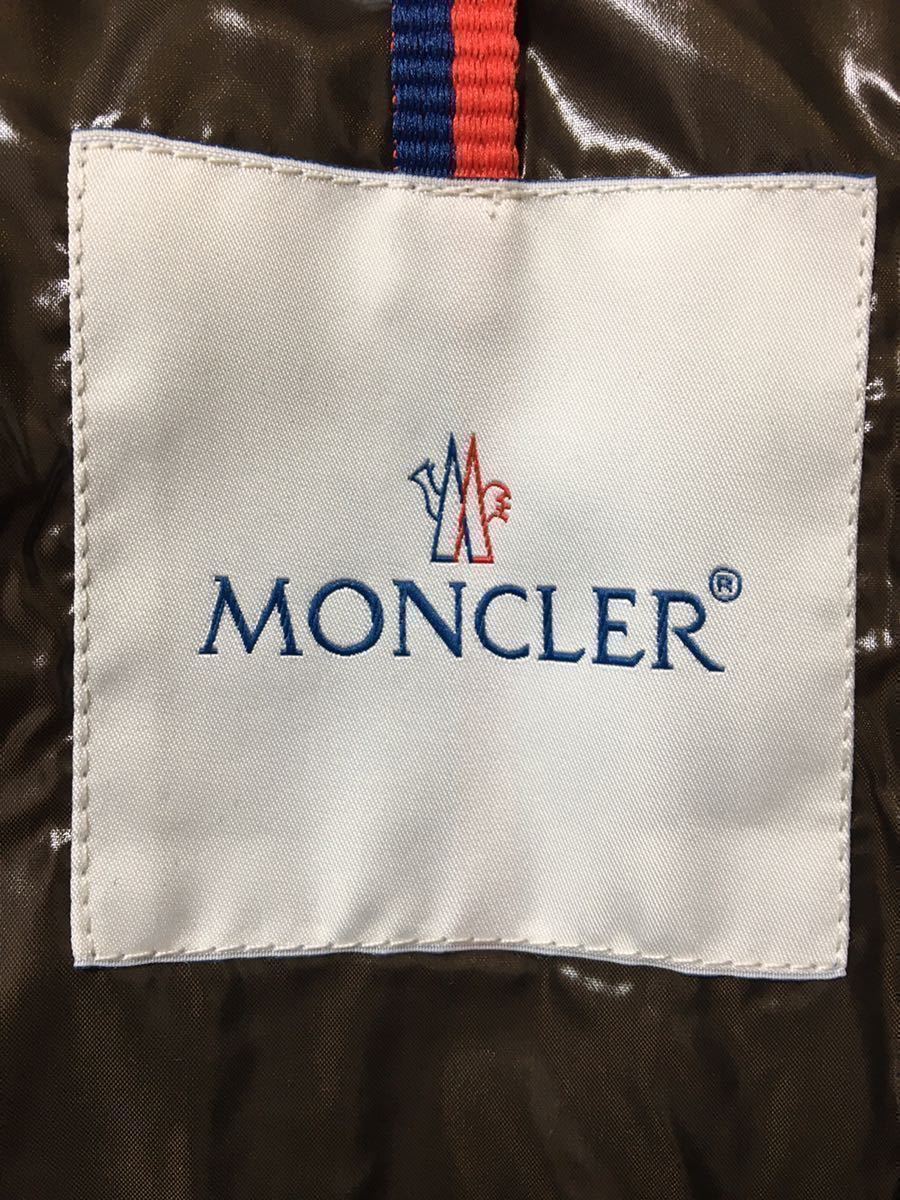 送料無料 未使用 MONCLER MAYA 1 モンクレール ネイビー ダウンジャケット マヤ 正規品 国内定価209000円 ダウン ブルゾン シャイニー_画像4