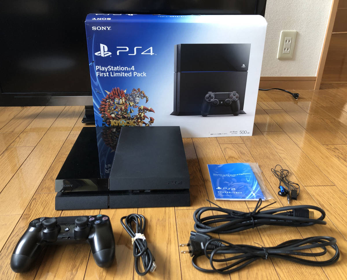 動作確認済み「初期型PS4 PlayStation4(CUH-1000A)」HDD1TBに換装