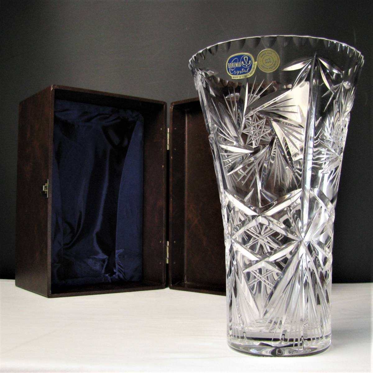 花瓶（ボヘミアガラス） 花瓶 | discovermediaworks.com
