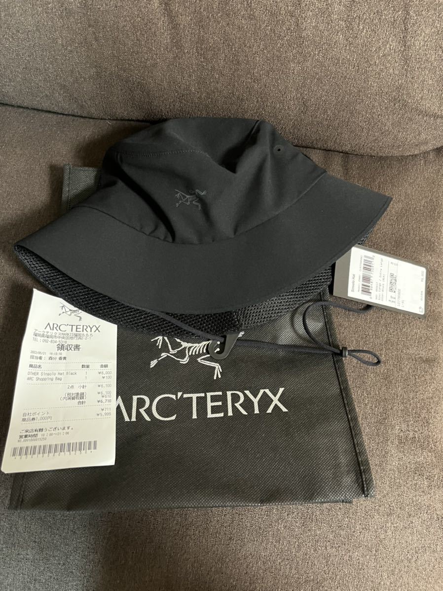 新品本物】 ARCTERYX 旧シンソロハット - 帽子