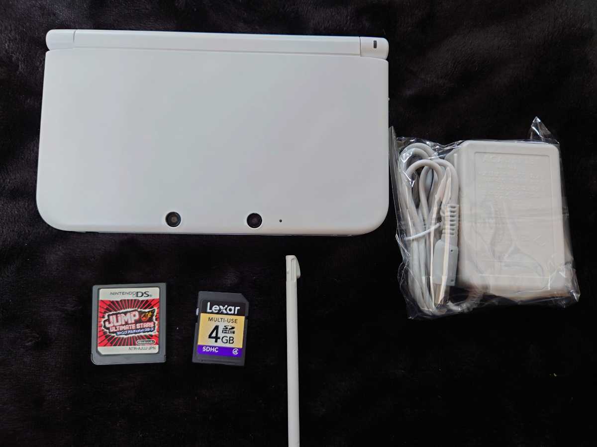 3DSLL 本体 充電器 タッチペン SDカード ジャンプアルティメットスターズ 3DSLL 本体 充電器 タッチペン SDカード ジャンプアルティメットスターズ