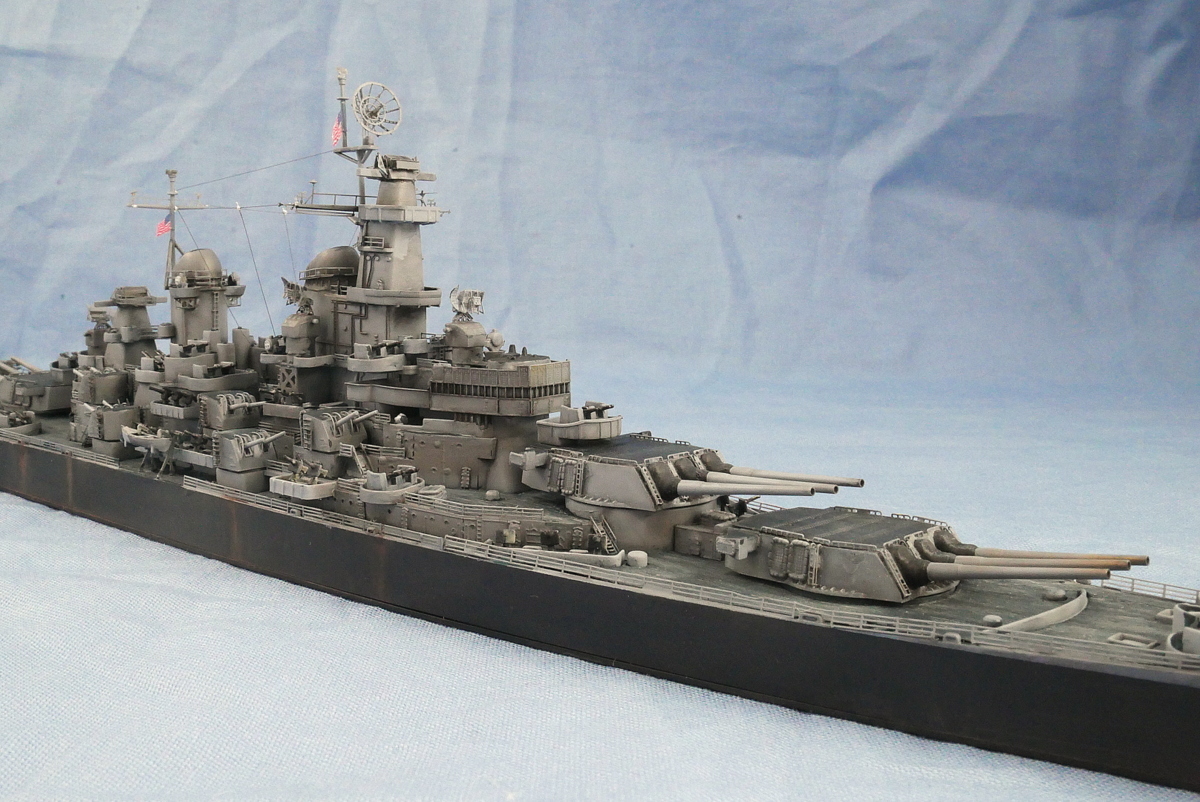 完成品 1/700 アメリカ海軍 BB-63 戦艦ミズーリ 1945 タミヤ 完成品 1/700 アメリカ海軍 BB-63 戦艦ミズーリ 1945 タミヤ