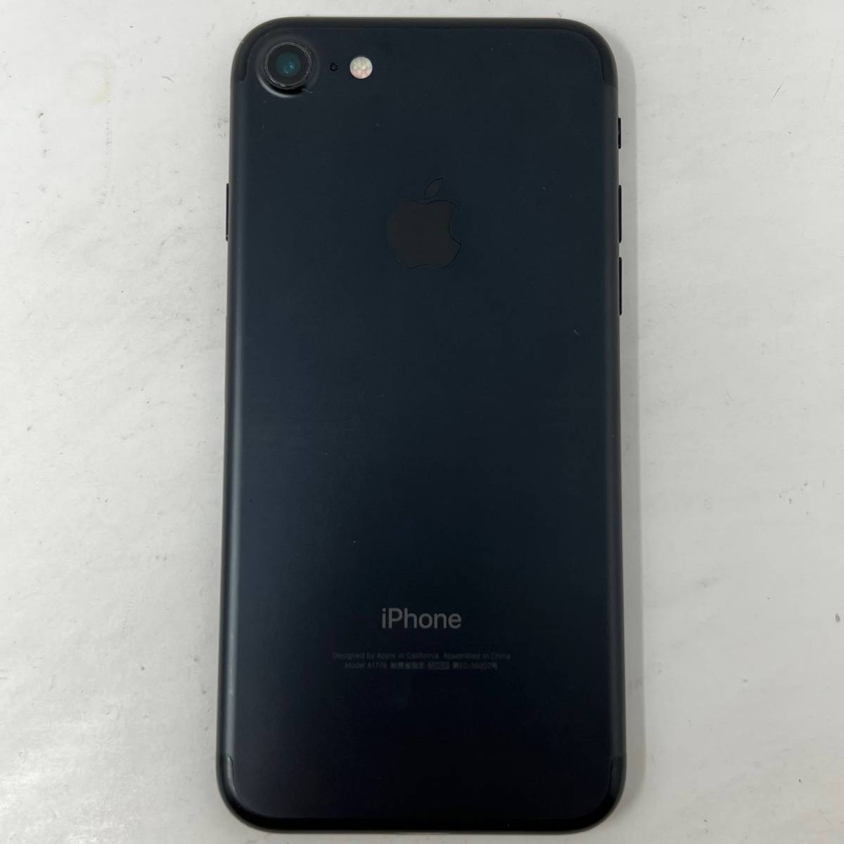 SIMフリー iPhone7 128GB MNCK2J/A ブラック SIMロック解除 Apple アップル - 5