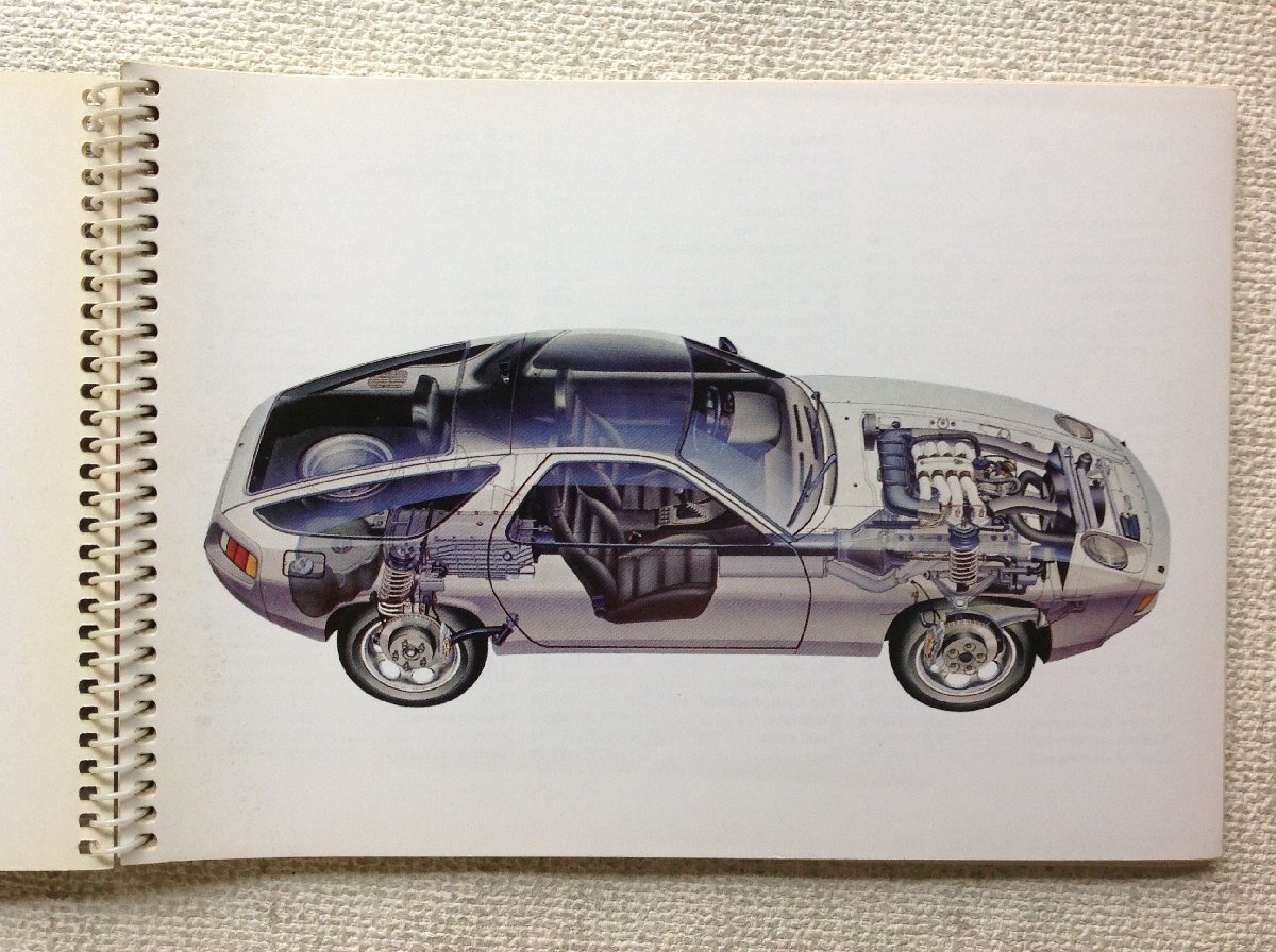 ★[61114・1978年 ポルシェ928 純正取扱説明書 ] PORSCHE 928 DRIVER'S MANUAL . ★_画像3