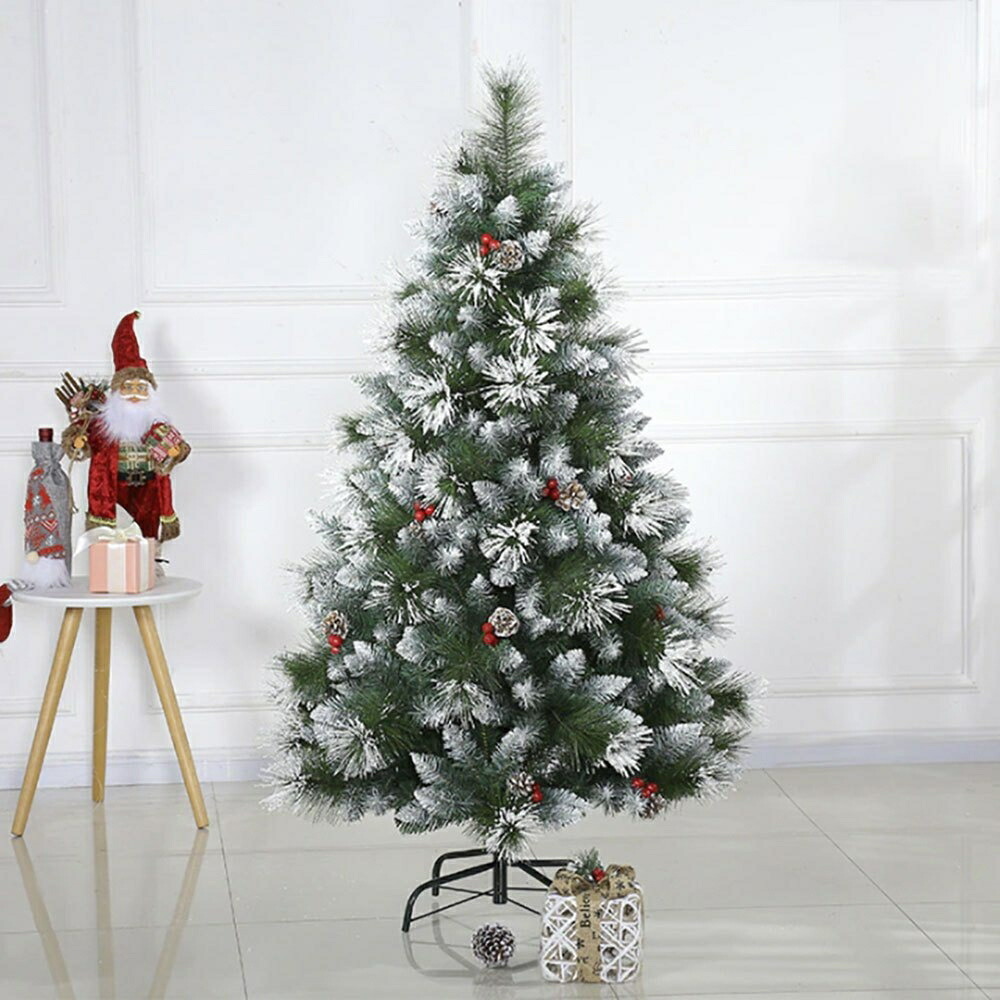 クリスマスツリー 松ぼっくり 木の実付き 150cm ツリー オーナメント 誕生日 飾り付け 室内 デコレーション 装飾 メリークリスマス_画像2