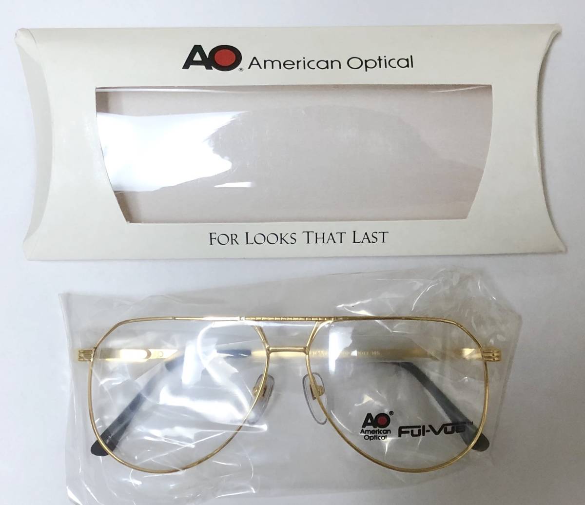 新品箱付】20K金 アメリカンオプティカル 1980年代 AO American 新品箱付】20K金 アメリカンオプティカル 1980年代 AO American