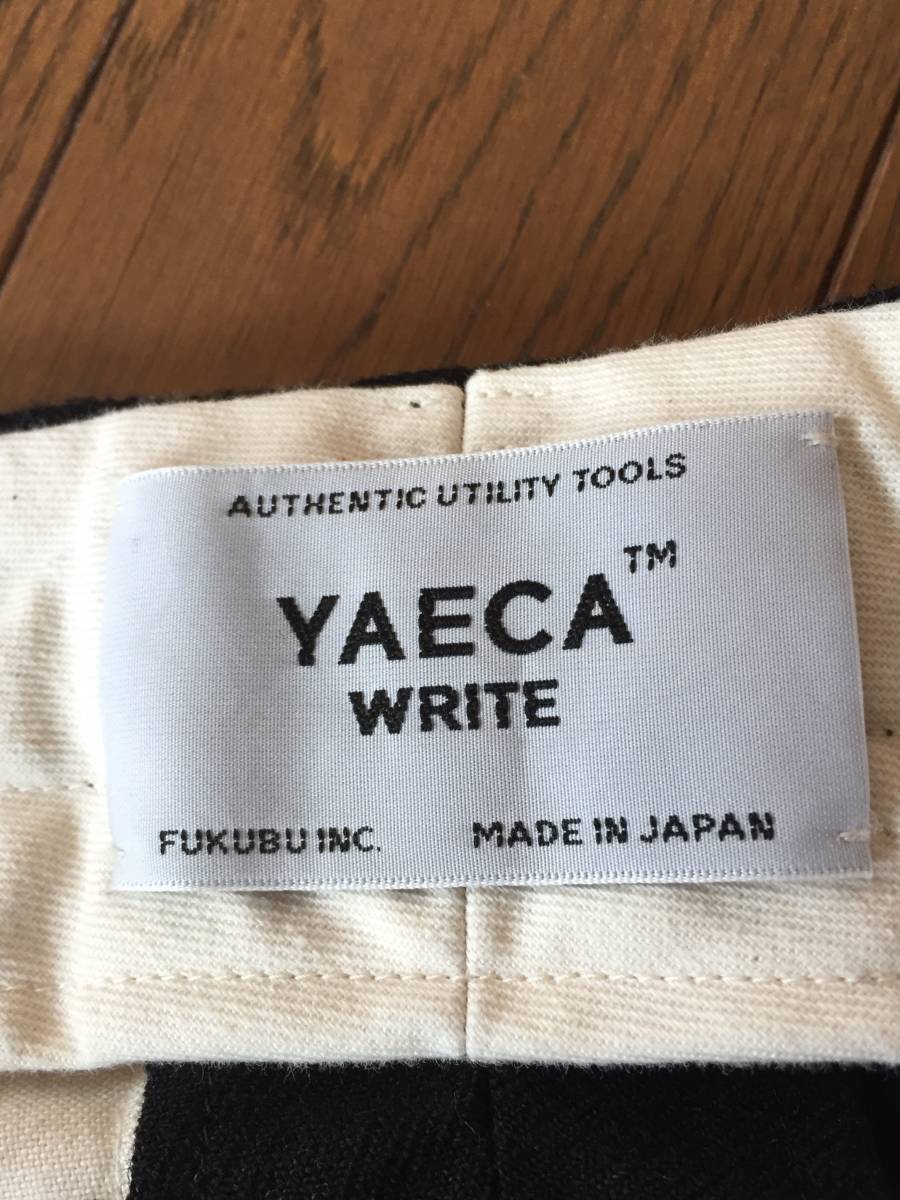 YAECA WRITE ウールパンツ