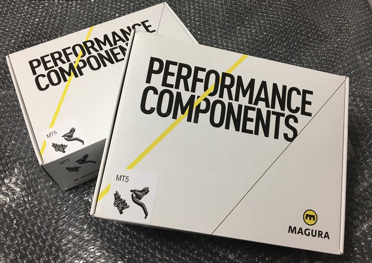 新品 MAGURA MT5 油圧ディスクブレーキ 前後用セット マグラ MT8 MT7
