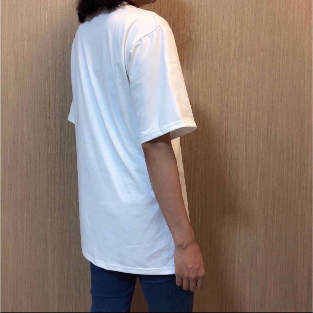 ビッグシルエット Tシャツ Mサイズ 白