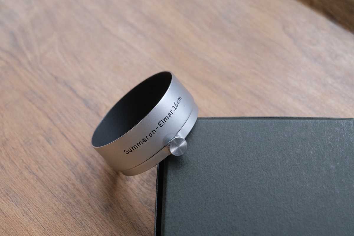 Leica summaron 35mm F3.5 & 純正フードFOOKH (ライカ ズマロン) | www