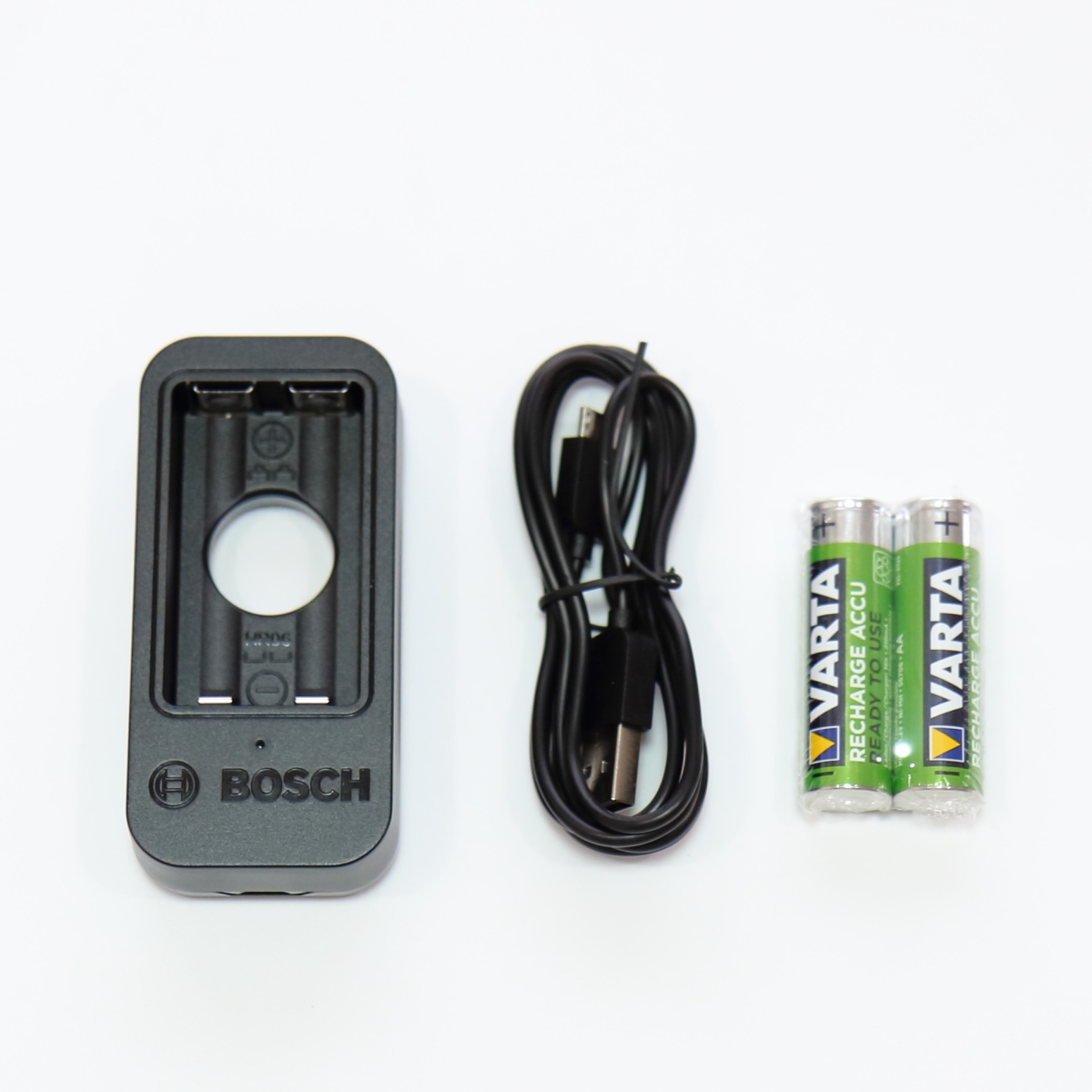 BOSCH USB充電器 単三ニッケル水素充電池 ２本　_画像1