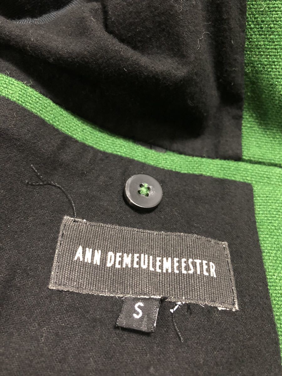 ANN DEMEULEMEESTER ロングコート S 15aw アンドゥムルメステール