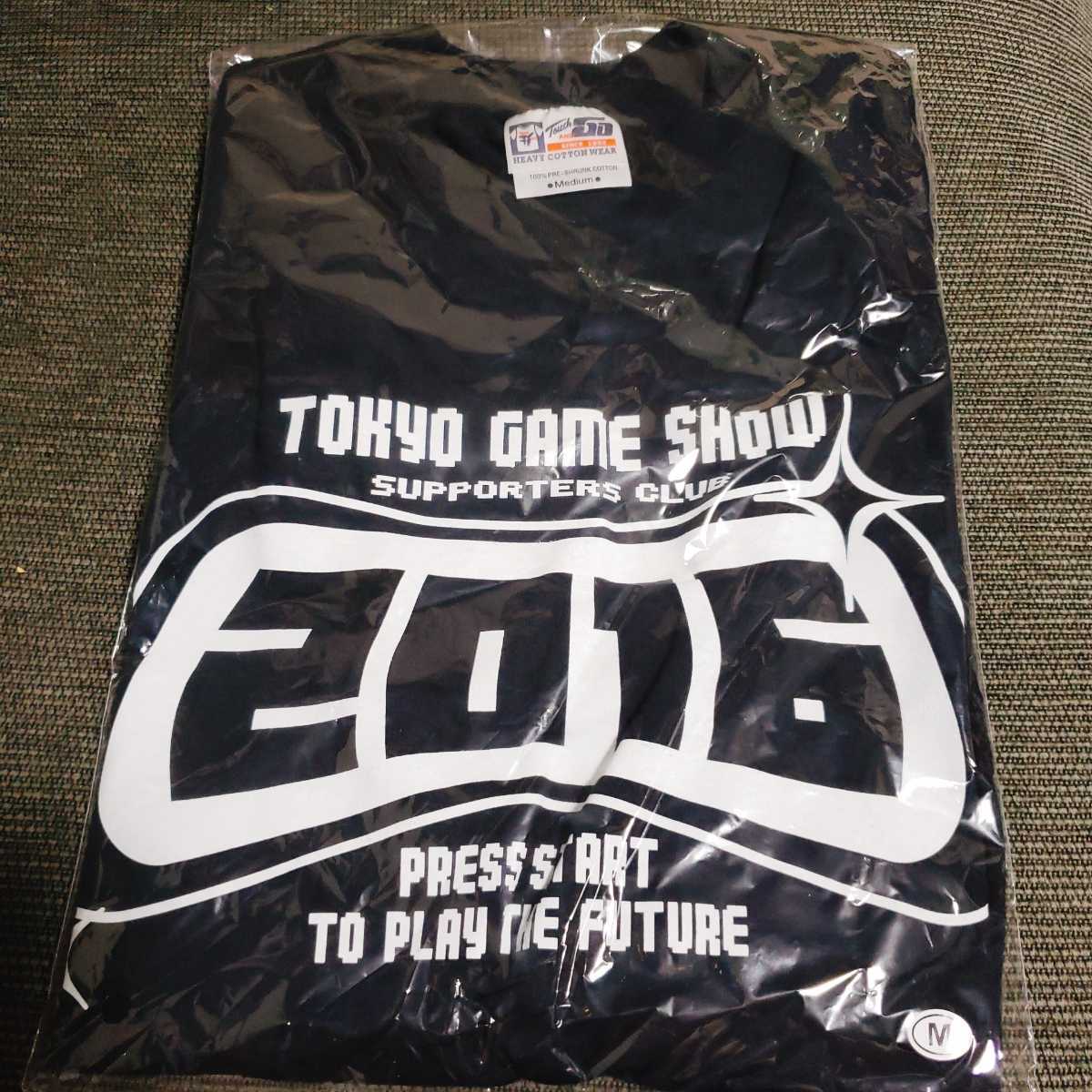 【新品未使用Mサイズ】TOKYO GAME SHOW 2016 東京ゲームショウ　サポーターズクラブ限定Tシャツ　TGS_画像1