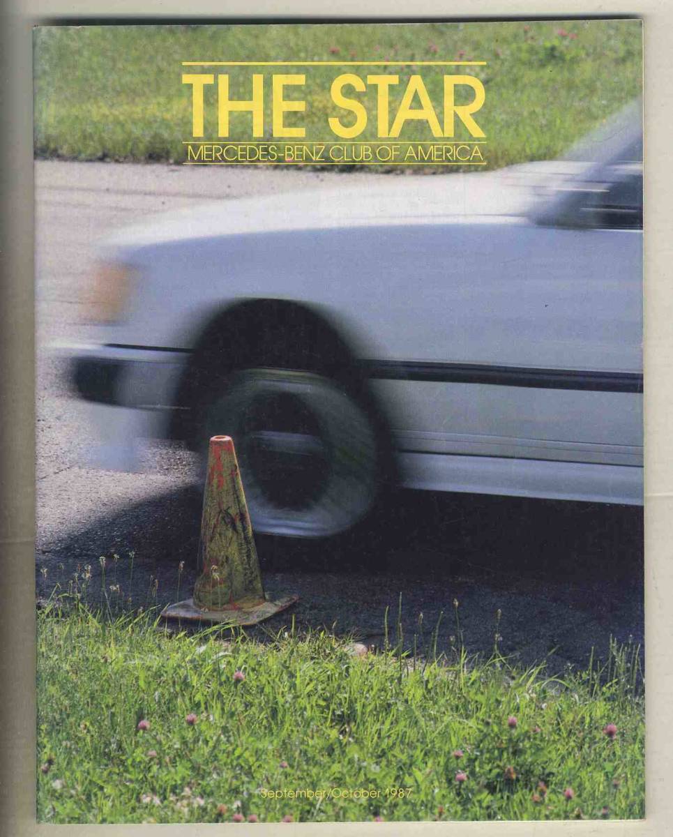 【c9084】87.9・10 The Star [Mercedes-Benz Club of America]／ウニモグU1250、…(米国メルセデスベンツ・クラブの機関誌)_画像1