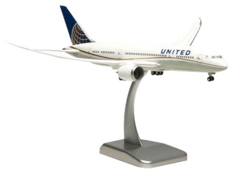 hogan 1/200 B787-8 ユナイテッド航空 完成品(未開封 未使用品)