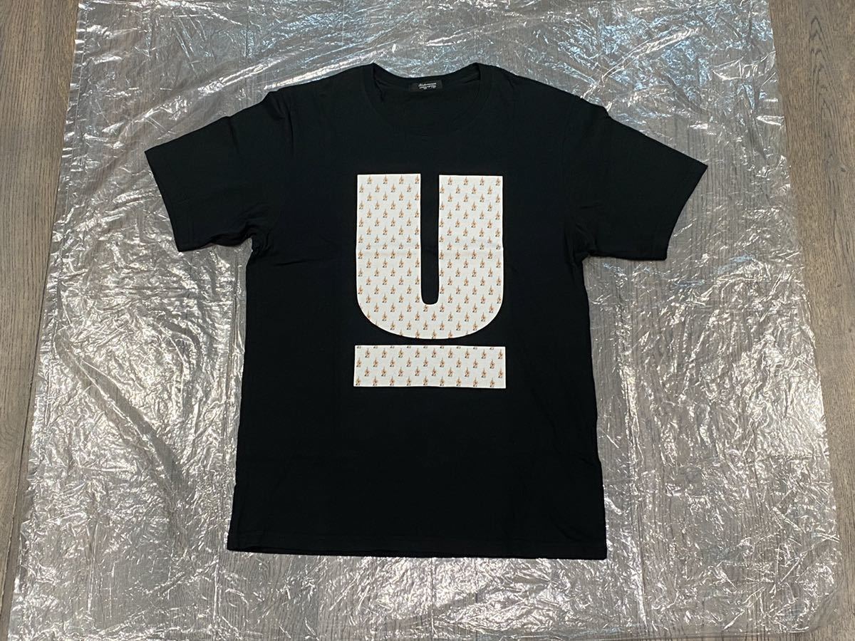 新品 アンダーカバー Undercover Middle Finger U Logo Tee Black M ロゴ Tシャツ_画像1