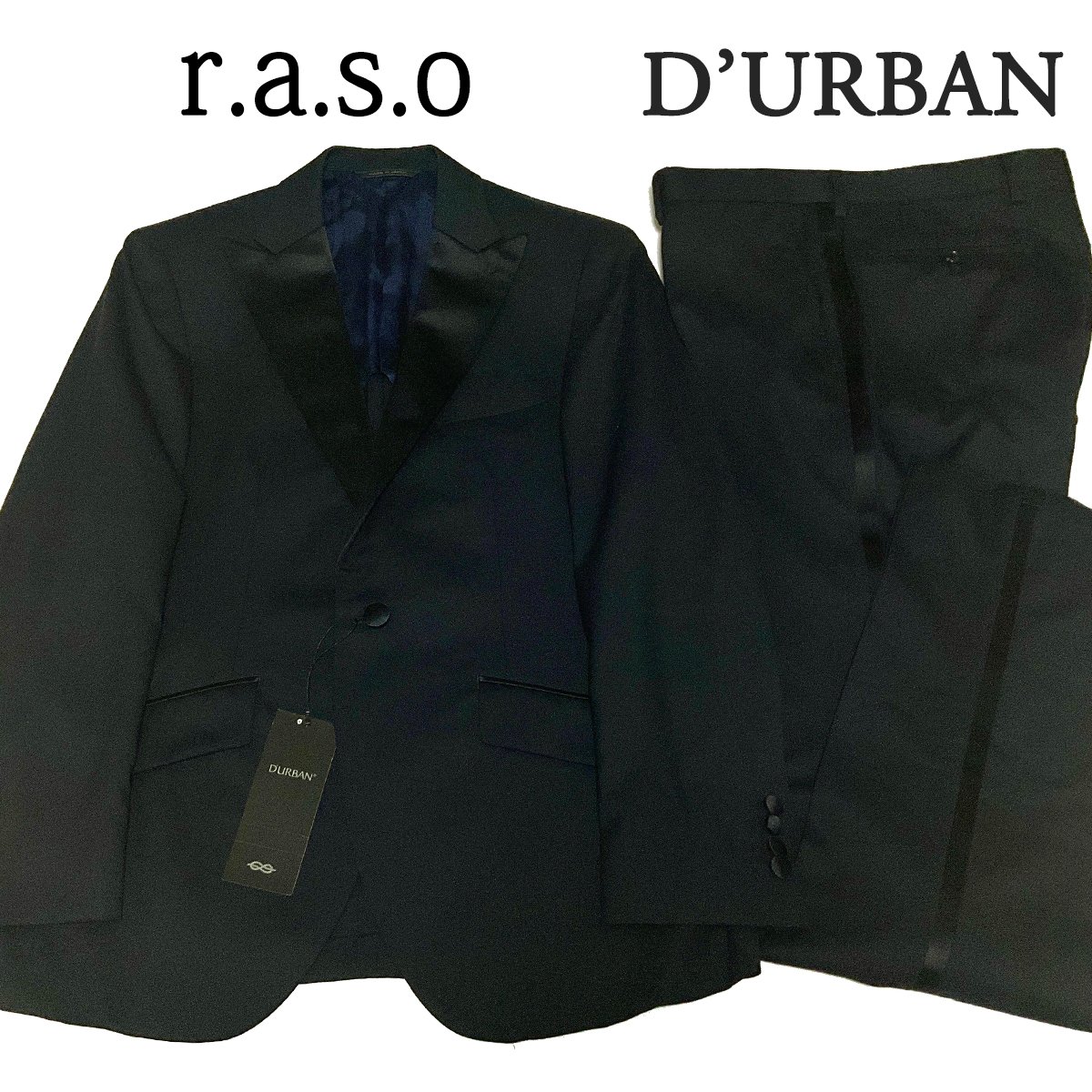D305AB4 新品19.8万 日本製 ダーバン DURBAN r.a.s.o シルク混