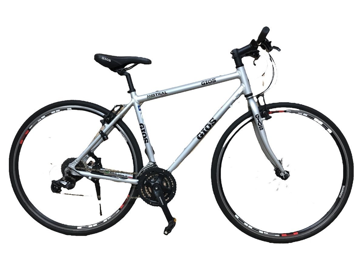 直接引取限定 GIOS MISTRAL クロスバイク シートチューブ約44cm アルミ