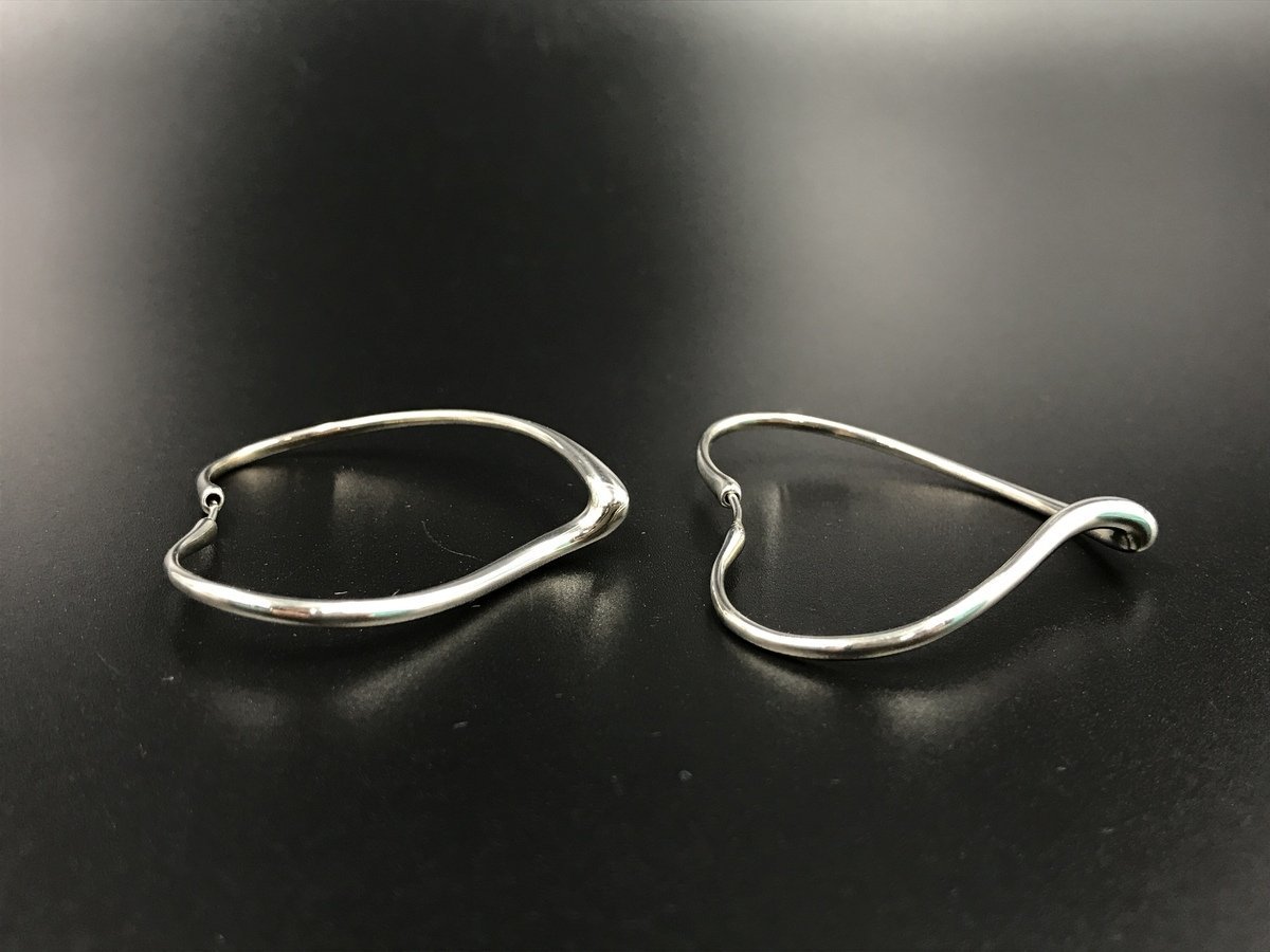 美品 TIFFANY&Co. ティファニー エルサ・ペレッティ オープンハート