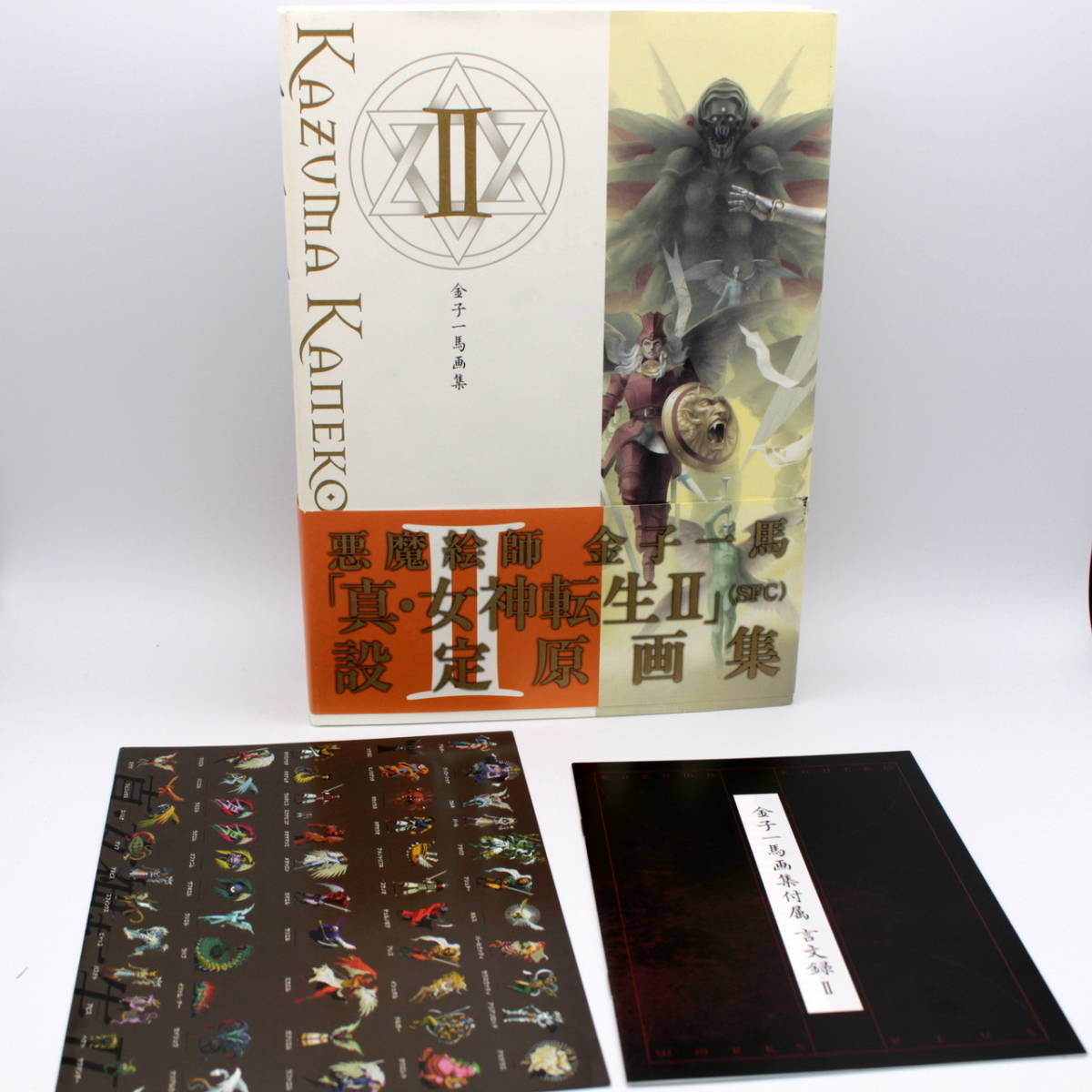 金子一馬 画集 II 2 初版 帯付き 言文録 フライヤー付属
