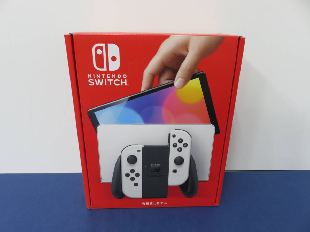 未使用 Nintendo Switch（有機ELモデル） ホワイト ニンテンドー