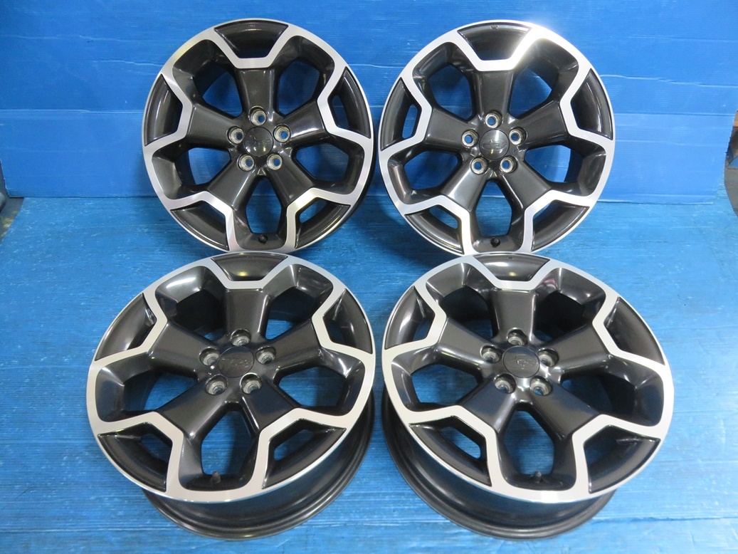 58%以上節約 スバル XV GP7 純正17インチ 7J +48 PCD100 5穴 4本