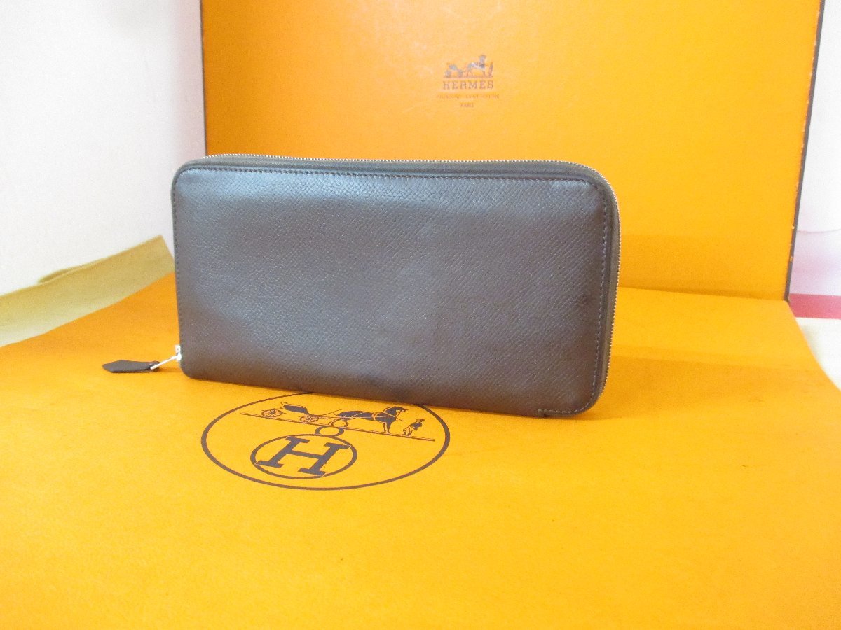 本物保証【即決で送料無料】エルメス/アザップ ロングシルクイン/□M