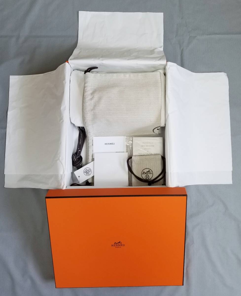 美品 エルメス ケリー25 空箱 保存袋 レインカバー 36×28.5×11.5 HERMES ボックス 空き箱 箱 バッグ 鞄 カバン ボリード27  付属品