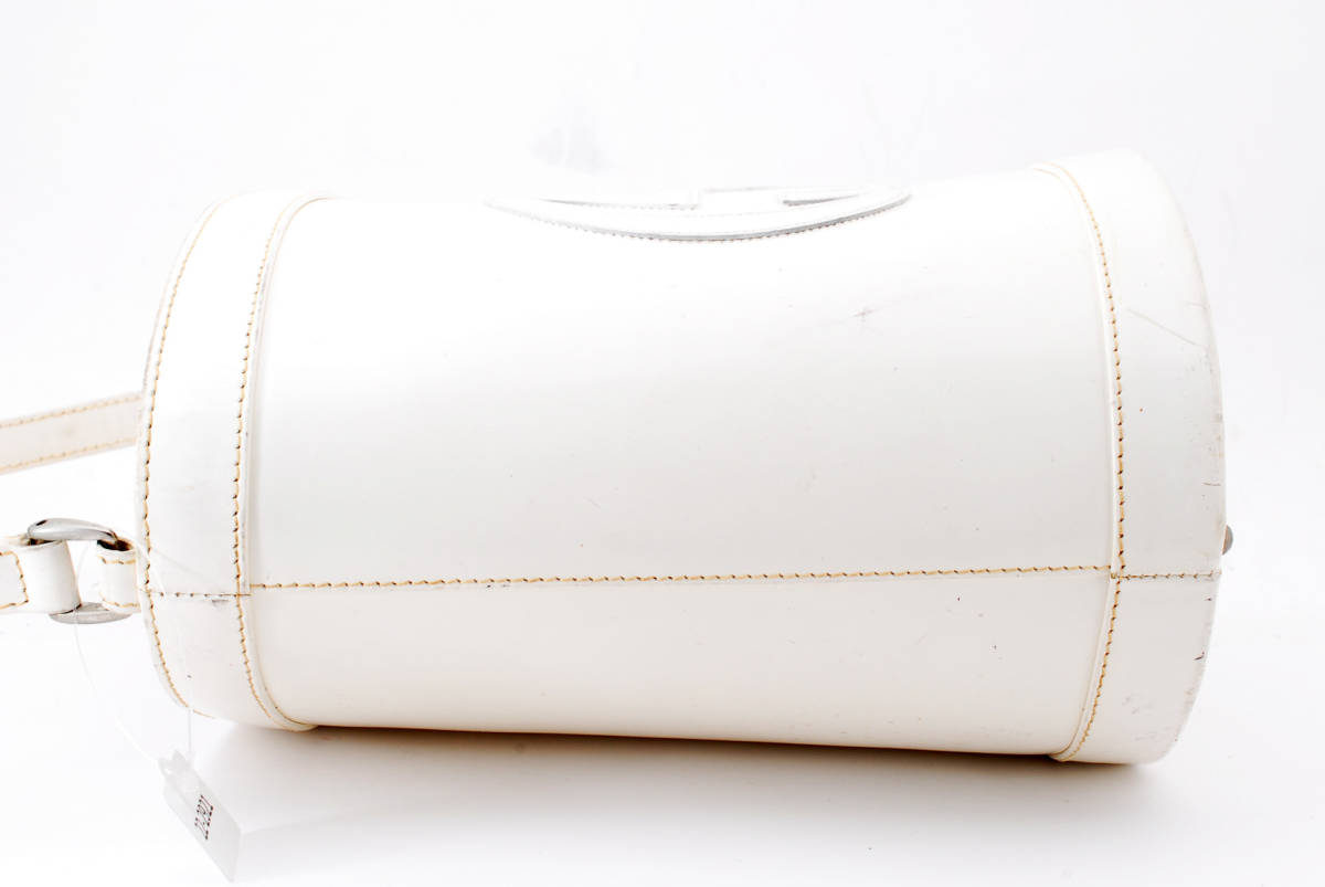 1円スタート】GUCCI グッチ ソーホー パテントレザー ハンドバッグ