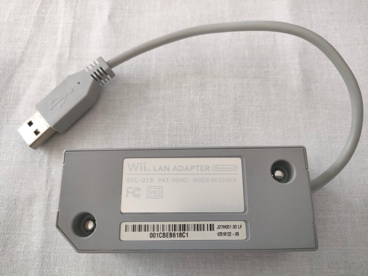 Nintendo Wii LAN アダプター RVL-015 純正品